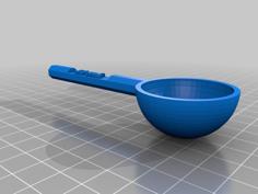 Yeast Measuring Spoon 3D Printer Model