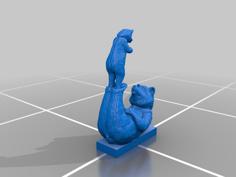 Bear Mom And Bear BabyV2 3D Printer Model