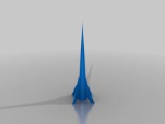 Retro Rocket 4 3D Printer Model