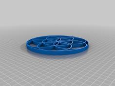 Seed Of Life Wall Art 3D Printer Model