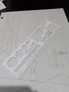 UPDATED ENGINEERING RULER 3D Printer Model