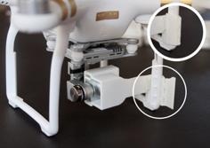 DJI Phantom 3 Camera Gimbal & Cover Protector … 3D Printer Model