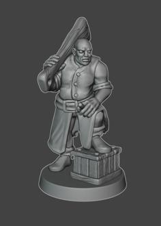 Thug Miniature 3D Printer Model