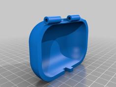 Capsule Box W/ Hinge 3D Printer Model