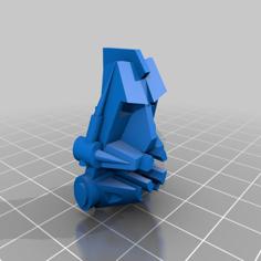 Toa Mata Head 3D Printer Model