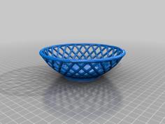 Low Poly Basket 3D Printer Model