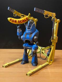 Fallout Power Armor Station – Fully Articulated 3D Printer Model