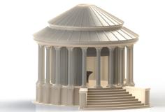 Temple Of Vesta 3D Printer Model