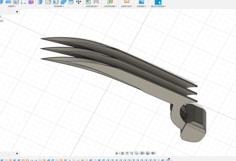 Wolverine Claws / Griffes De Wolverine 3D Printer Model