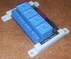 45mm Relay Or PCB Holder 3D Printer Model