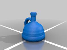 Potion Bottle 3D Printer Model