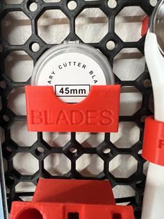 Multiboard Rolling Cutter Blade Holder 3D Printer Model