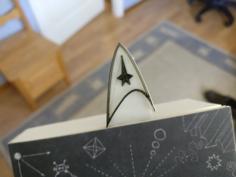 Star Trek Insignia Bookmark 3D Printer Model