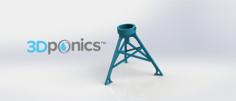 Bottle Stand – 3Dponics Non-Circulating Hydroponics 3D Printer Model