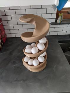 Egg Dispenser For Fresh Eggs 3D Printer Model