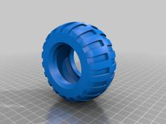 Baloon Tyre Replacement For 81.6 X 38 3D Printer Model