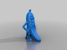 Mr Banana 3D Printer Model