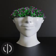 FLOWER POT “SMILE” 01 3D Printer Model