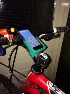 Bike Mount For IPhone 5s 3D Printer Model