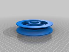 Customizable Filament/wire Spool Or Wheel Creator 3D Printer Model