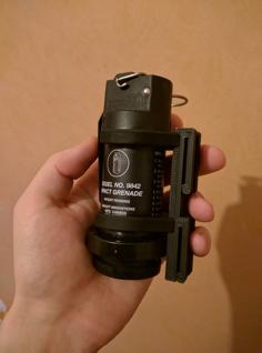 Cyclone Airsoft Grenade Holder 3D Printer Model