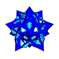 ESCHER STAR DODECAHEDRAL POLYKNOT 2 3D Printer Model