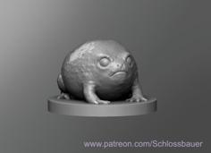 Desert Rain Frog 3D Printer Model