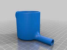 2cv Gearbox Oil Funnel 3D Printer Model