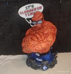 WICKED MARVEL THE THING BUST: TESTED AND READY FOR 3D PRINTING 3D Printer Model