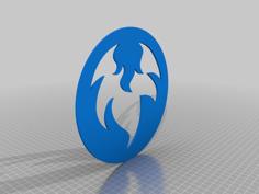 Pokemon Fire Badge/coin – Season 1 3D Printer Model