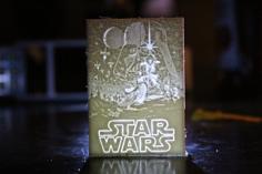 Starwars Poster Lithophane 3D Printer Model