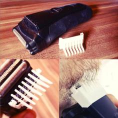 Beard Trimmer Attachment For Braun Series 3D Printer Model