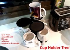 Cup Holder Tree 3D Printer Model