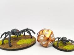 Giant Spider For 28mm Tabletop Gaming 3D Printer Model