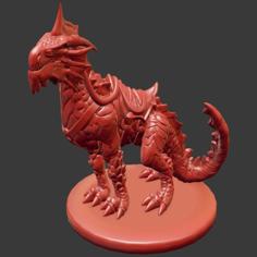 Guard Drake Mount Miniature 3D Printer Model