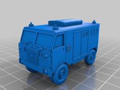 Land Rover FC 101 Radio Van 3D Printer Model