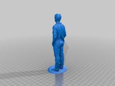 Standing Figure Of Alex 3D Printer Model