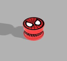 Spider Man “Herb Grinder” W/ Magnets 3D Printer Model