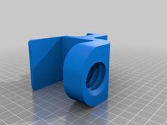 Simplified Headphone Holder (Short) 3D Printer Model