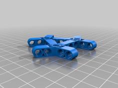 LEGO Ball Joint And Delta Frame 3D Printer Model