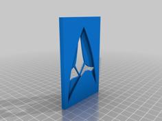 Star Trek Credit Card Holder 3D Printer Model