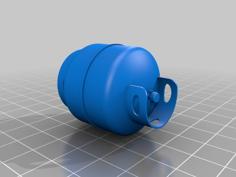 Propane Tank 3D Printer Model