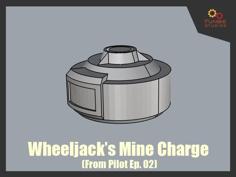 Transformers G1 Wheeljack’s Mine Charge 3D Printer Model