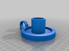 Candlestick Holder 3D Printer Model