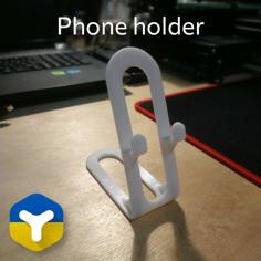 Phone Holder 3D Printer Model