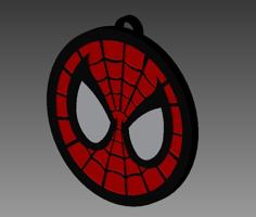 Spiderman Keychain 3D Printer Model