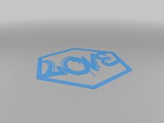 Love Wall Art 3D Printer Model