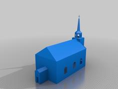 Church 3d Model Ww 3D Printer Model