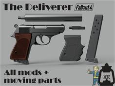 Walther PPK – Fallout 4 Replica – The Deliverer V3 3D Printer Model