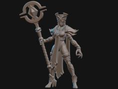 Sally Whitemane Miniature (World Of Warcraft) 3D Printer Model